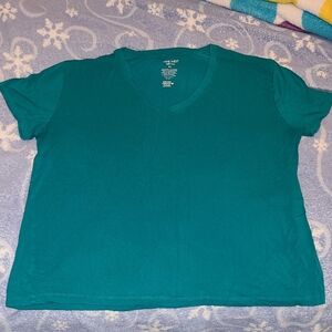 Nine West Teal Short Sleeve Tee